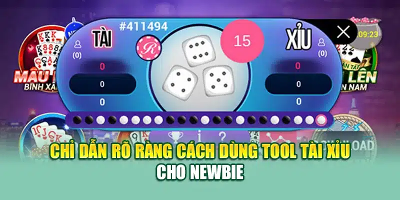 Tool Tài Xỉu - Trợ Giúp Người Chơi Chiến Thắng Dễ Dàng 3 Chỉ dẫn rõ ràng cách dùng tool tài xỉu cho newbie