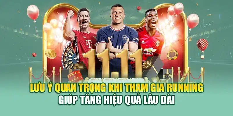 Khám Phá Cược Rung Hấp Dẫn Cùng Nhà Cái 79King Uy Tín 3 Lưu ý quan trọng khi tham gia Running giúp tăng hiệu quả lâu dài